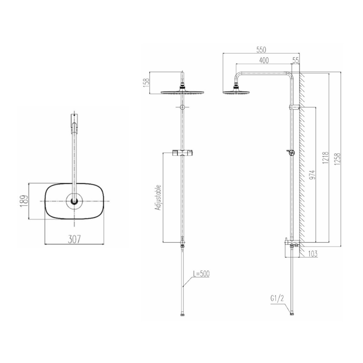 Thân sen cây INAX BFV-CL3