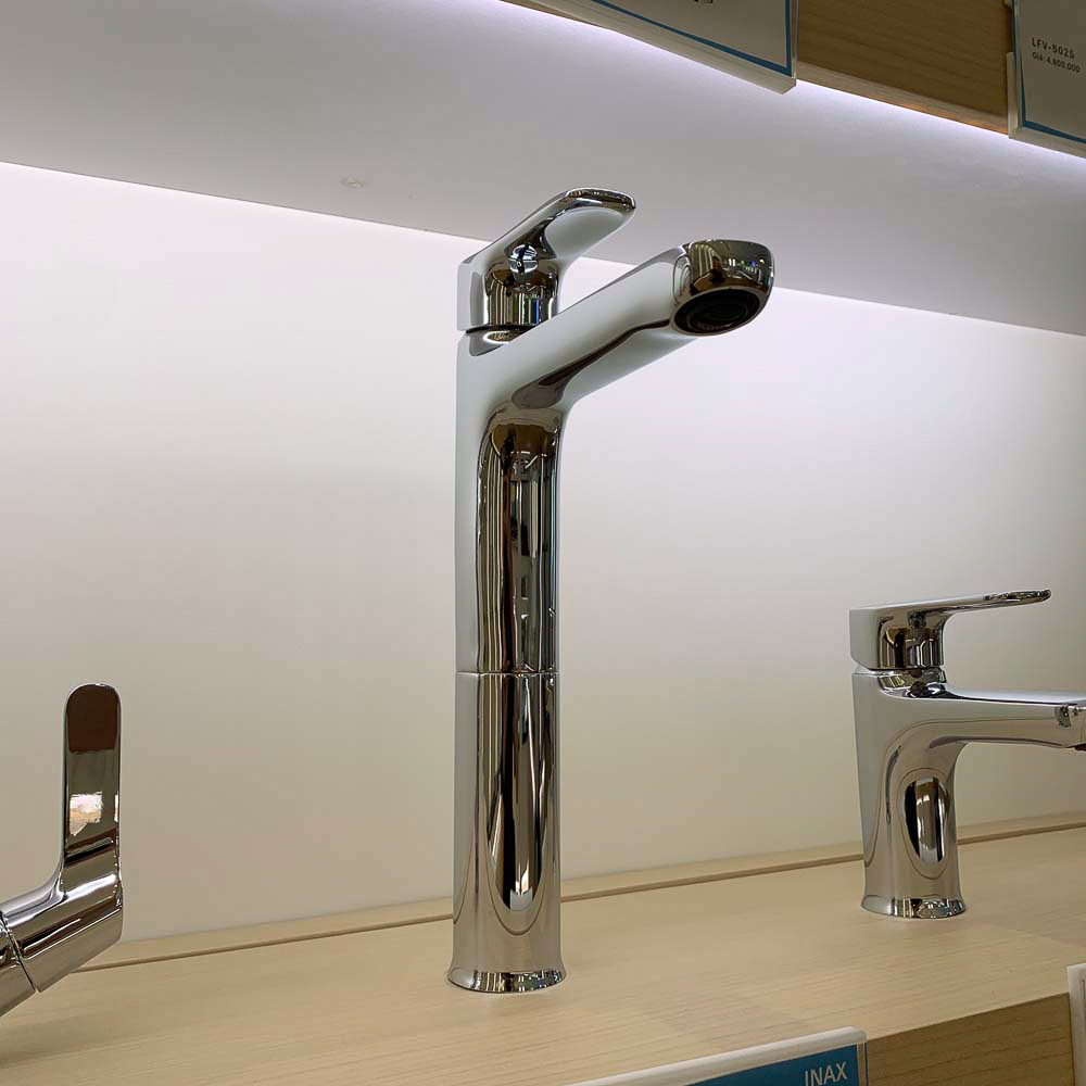 Vòi lavabo lạnh thân cao INAX LFV-22SH (LFV22SH)