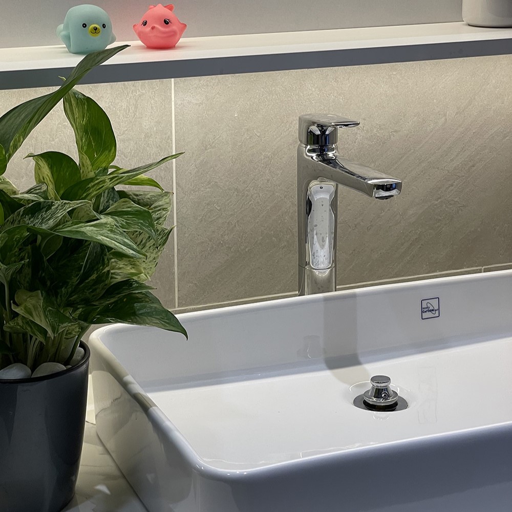 Vòi lavabo lạnh thân cao INAX LFV-22SH (LFV22SH)