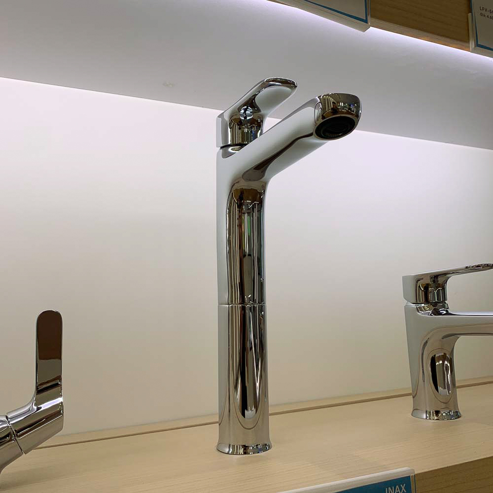 Vòi lavabo lạnh thân cao INAX LFV-22SH (LFV22SH)