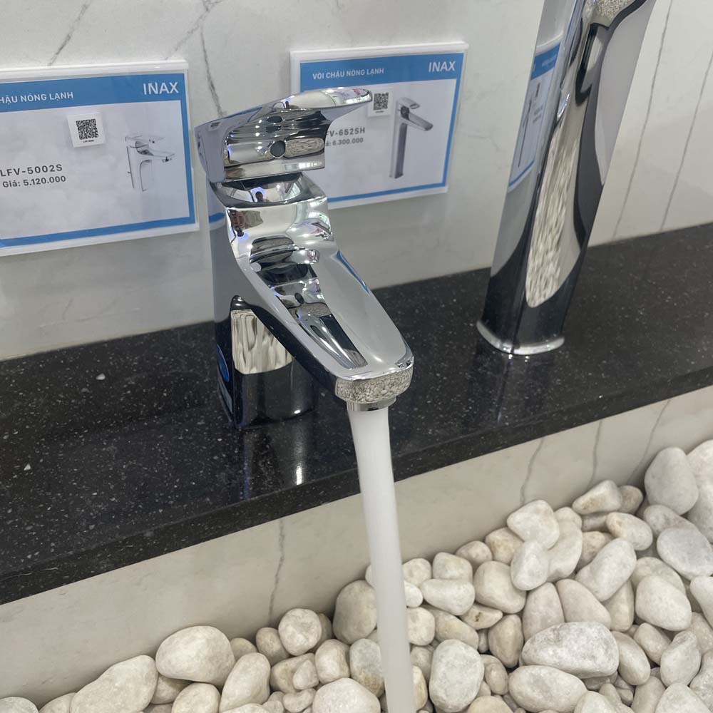 Vòi chậu lavabo nóng lạnh INAX LFV-5002S (LFV5002S)