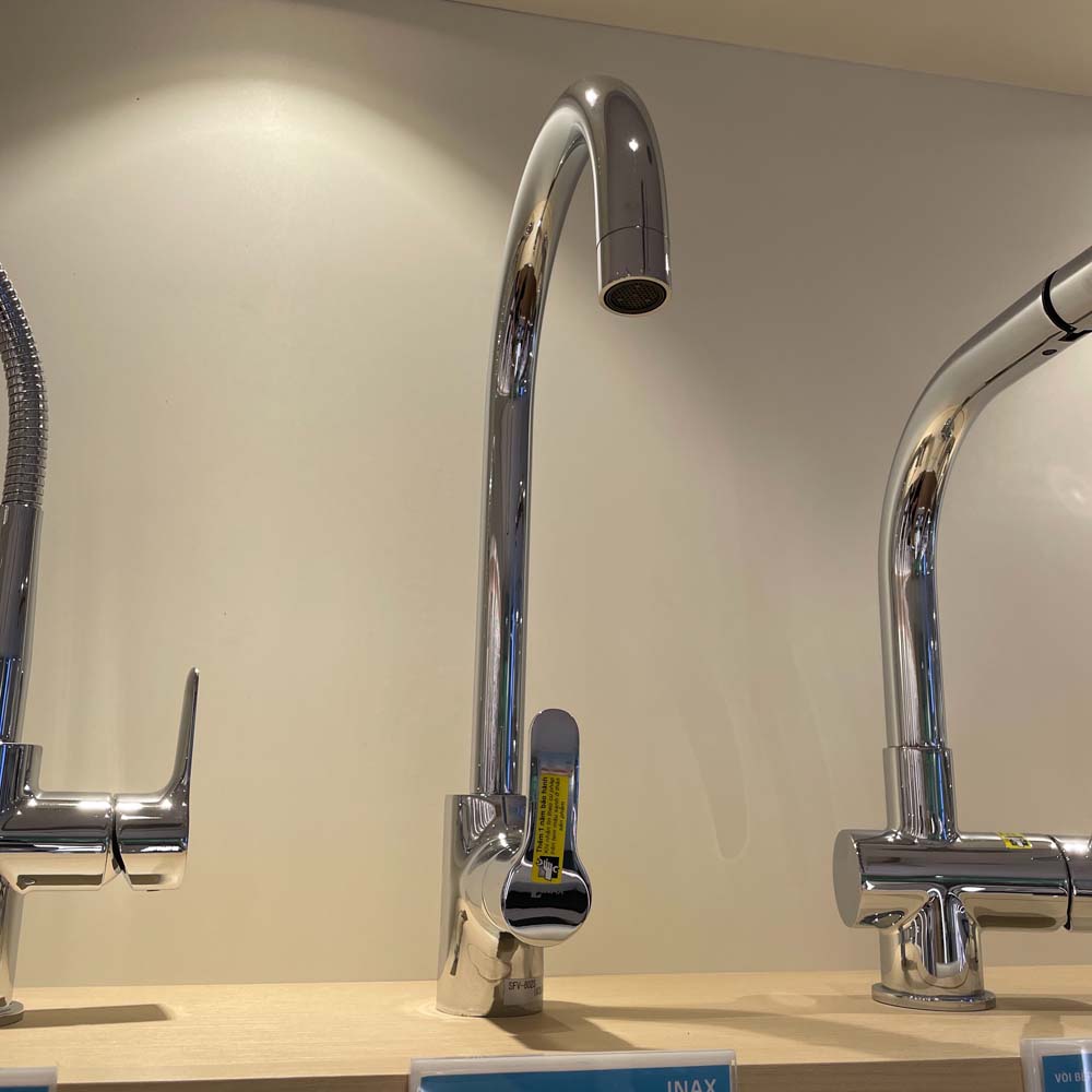 Vòi bếp INAX SFV-802S (SFV802S) nóng lạnh