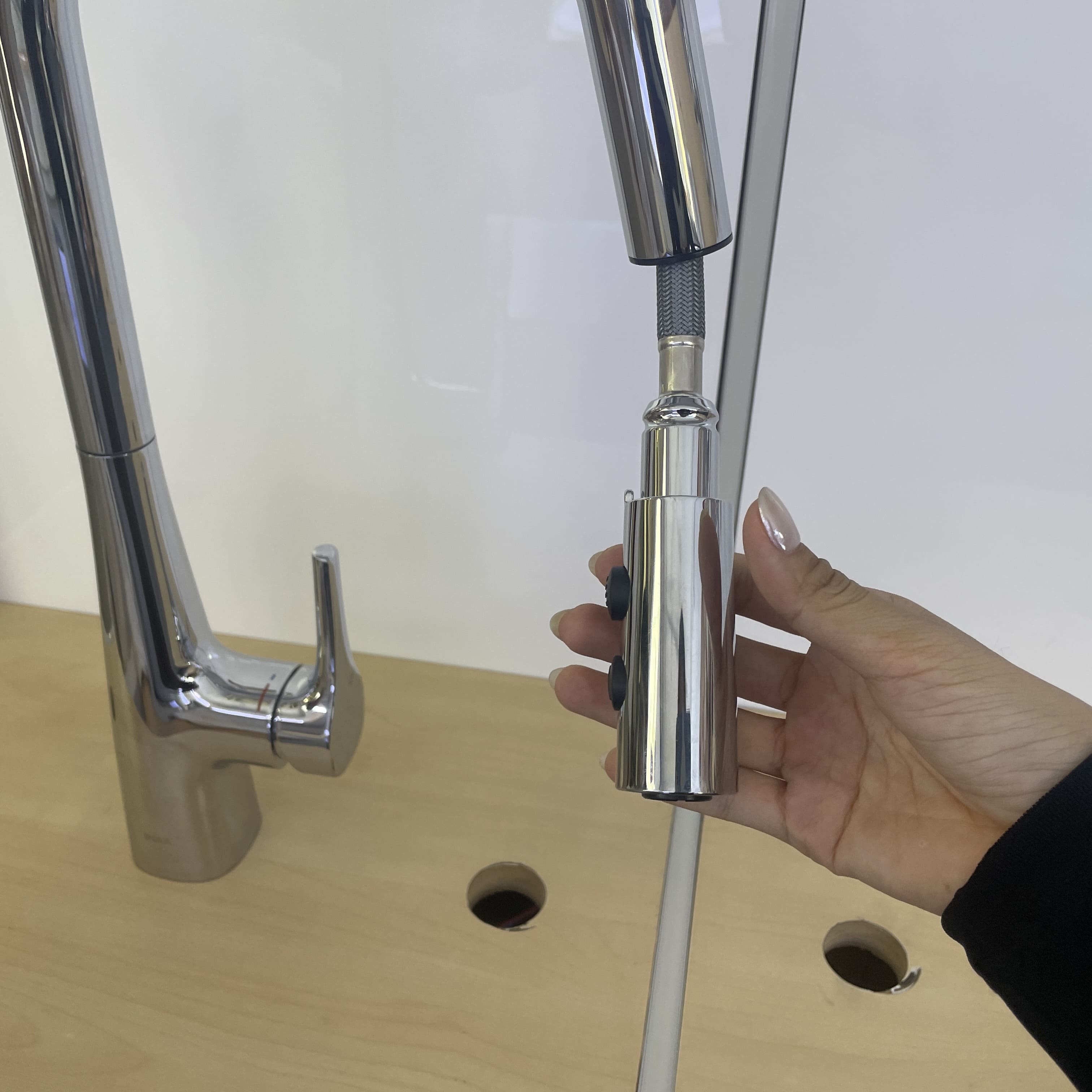 Vòi bếp dây rút nóng lạnh INAX SFV-900SX (SFV900SX)