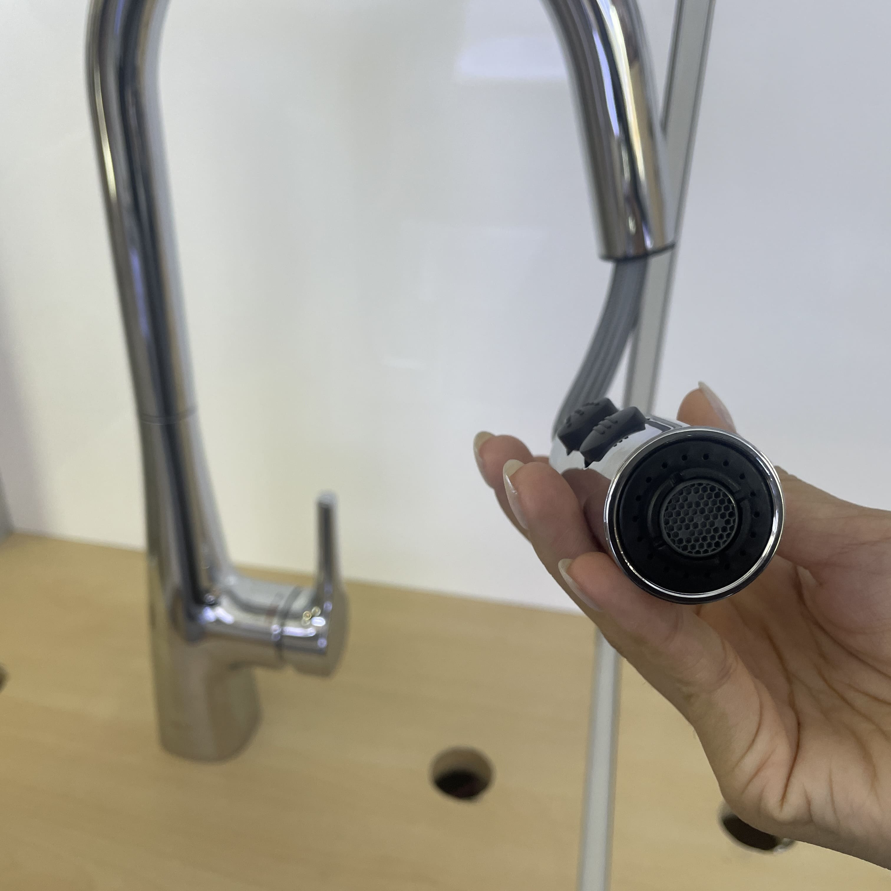 Vòi bếp dây rút nóng lạnh INAX SFV-900SX (SFV900SX)