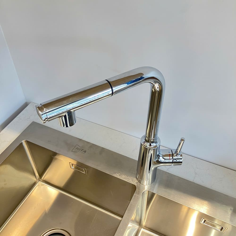 Vòi bếp dây rút nóng lạnh INAX SFV-907SX (SFV907SX)