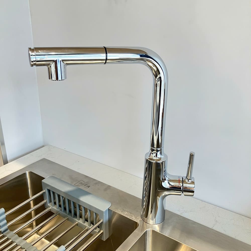 Vòi bếp dây rút nóng lạnh INAX SFV-907SX (SFV907SX)