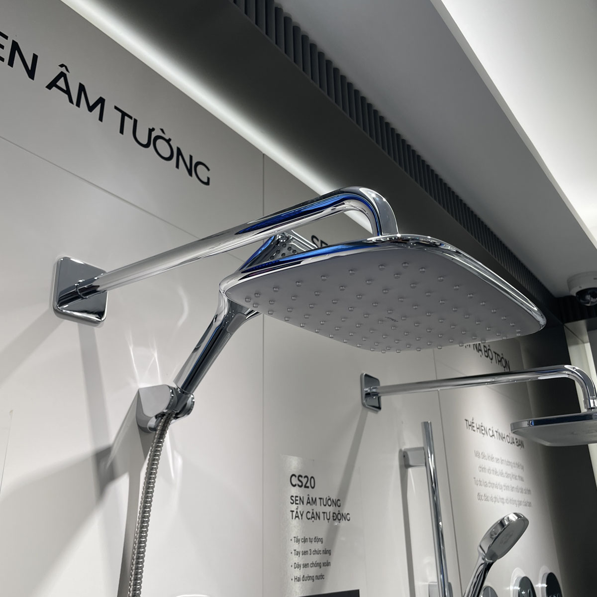 Bộ sen âm tường 2 đường nước có tẩy cặn JOMOO 37309-627