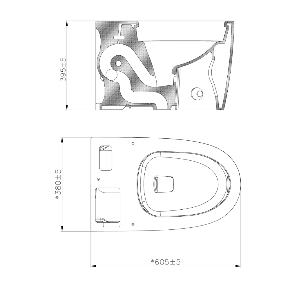 Bồn cầu bán thông minh JOMOO J11022-1/31K-I011
