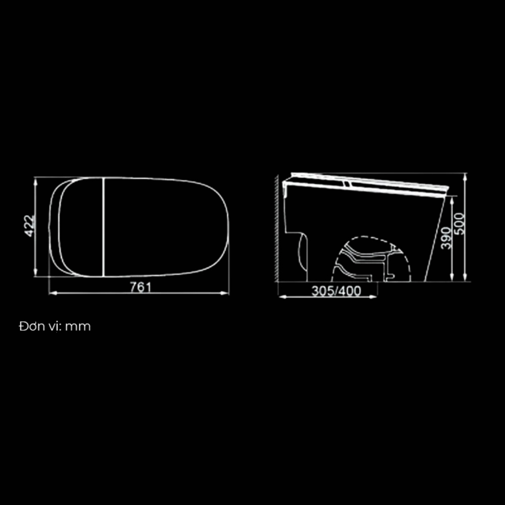 Bồn cầu thông minh JOMOO ZD8920-SA-CJM305