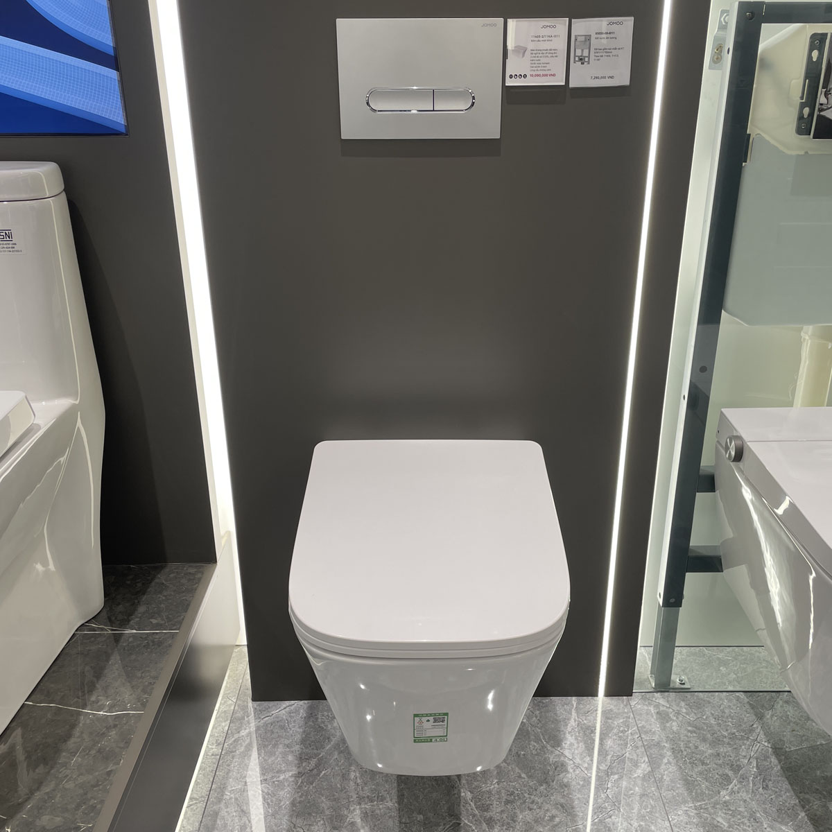 Bồn cầu treo tường nắp êm JOMOO 11405-2/11KA-I011
