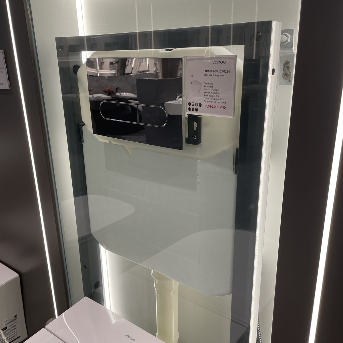 Bồn cầu treo tường thông minh JOMOO PD9101-SA-CJM220