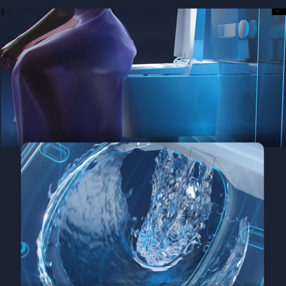 Bồn cầu treo tường thông minh JOMOO ZD8611-SA-CJM220