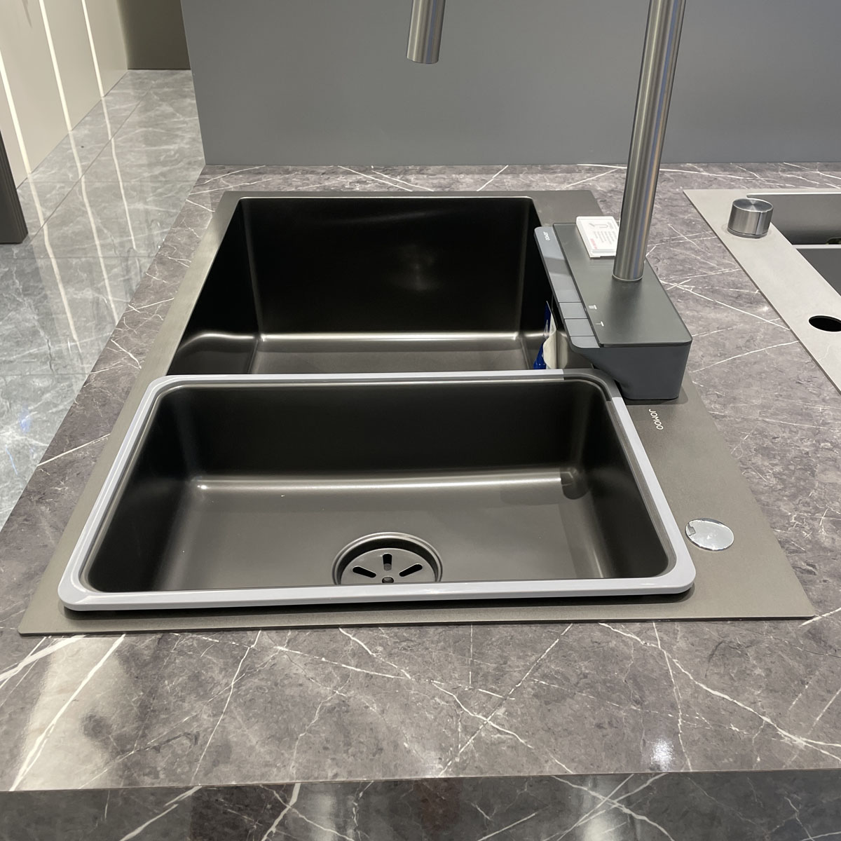 Chậu rửa chén 1 hộc 78x50cm hydro nano kháng nước JOMOO 06239-AZ-1