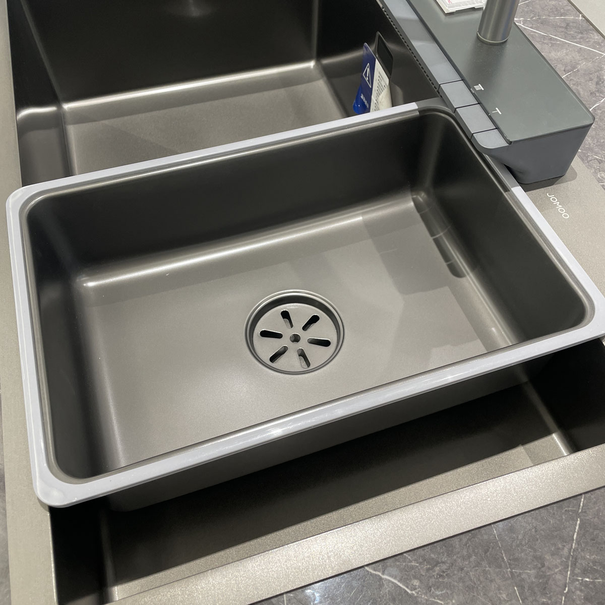 Chậu rửa chén 1 hộc 78x50cm hydro nano kháng nước JOMOO 06239-AZ-1