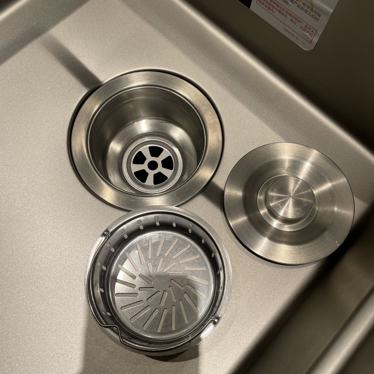 Chậu rửa chén 1 hộc 78x48cm hydro nano kháng nước JOMOO 06293-BZ-1