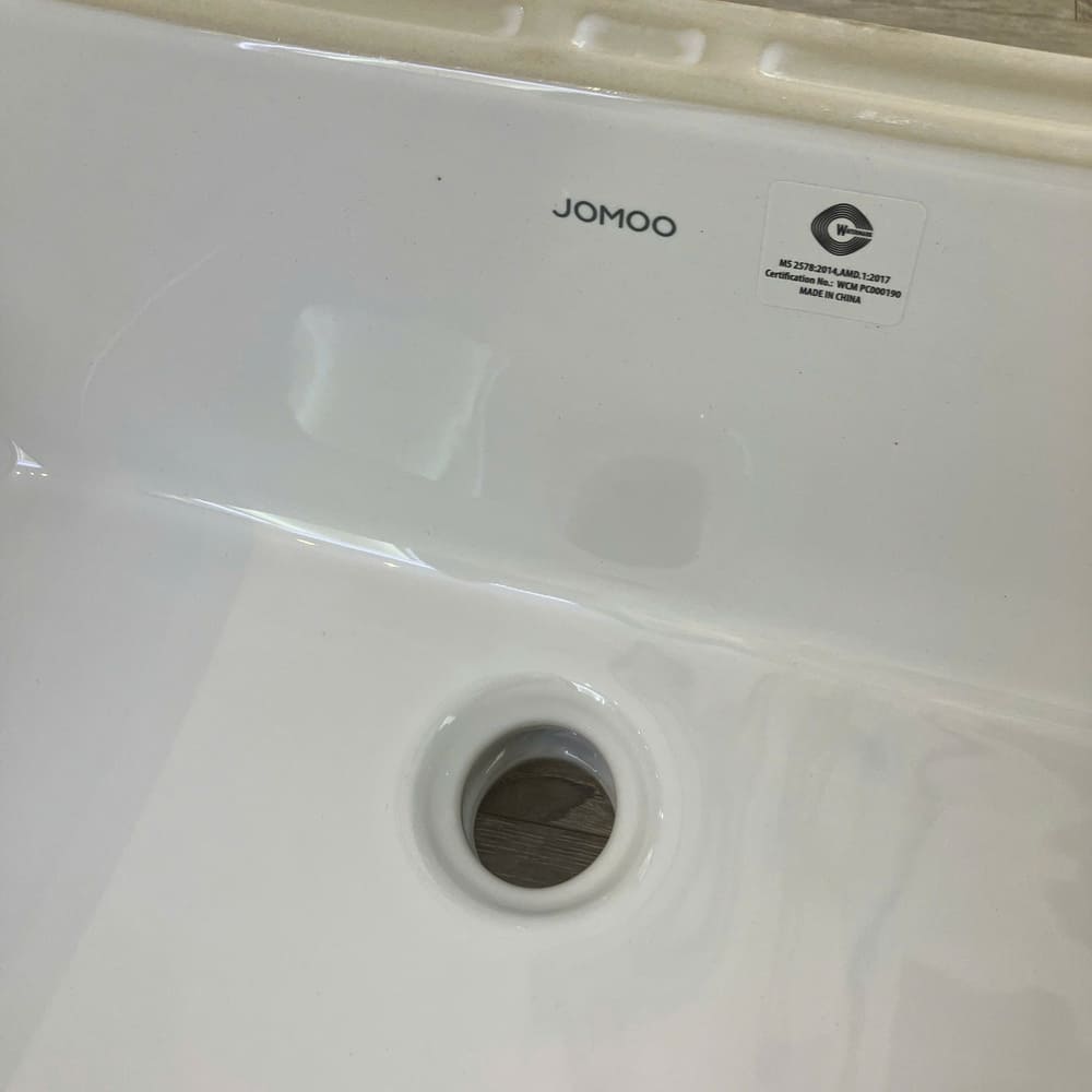 Chậu rửa mặt lavabo âm bàn JOMOO 12666-1/01K-I011