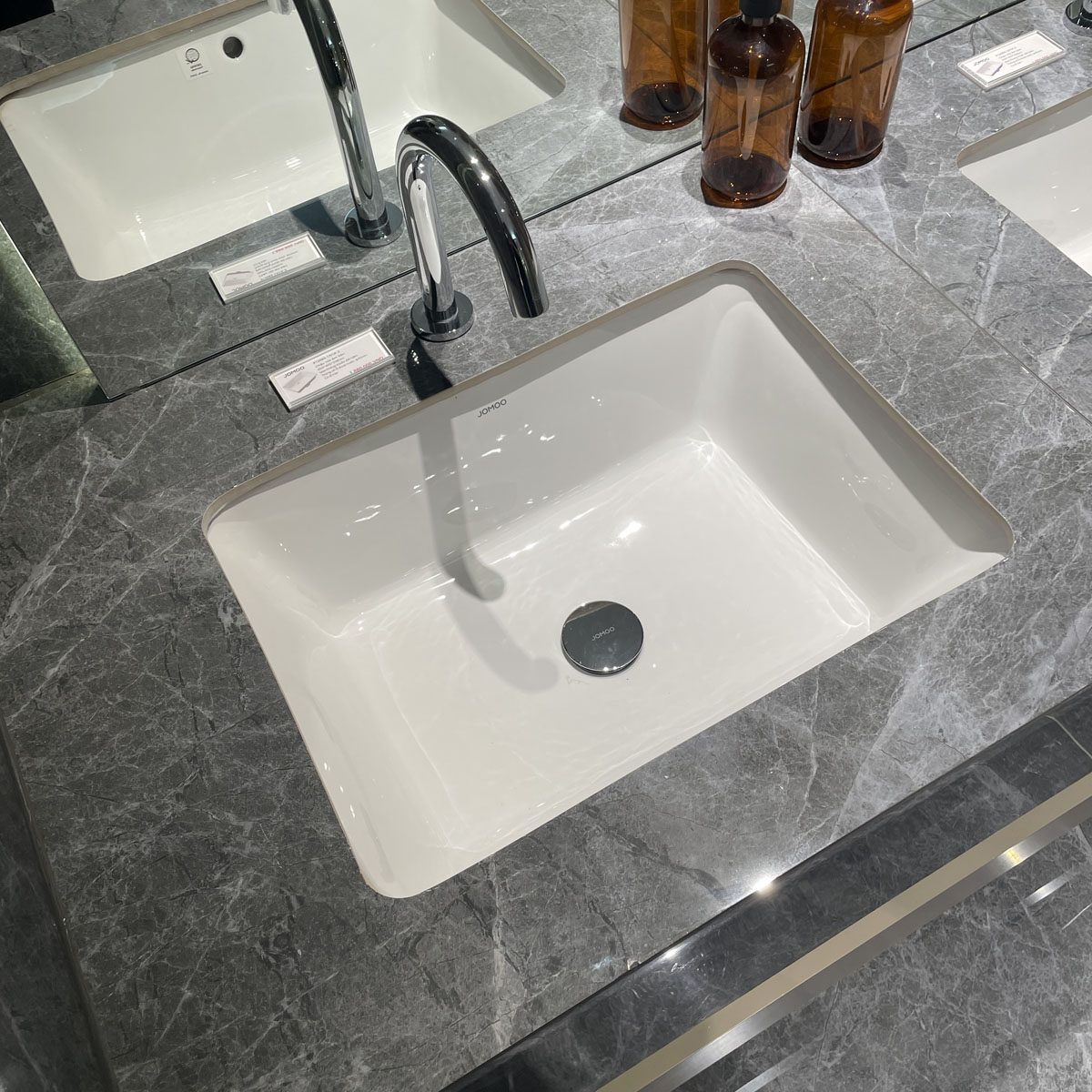 Chậu rửa mặt lavabo âm bàn JOMOO 12683-1/01K-I011