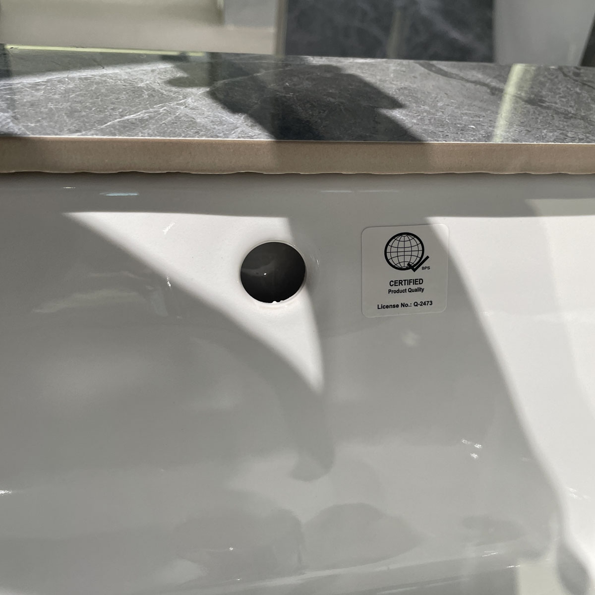 Chậu rửa mặt lavabo âm bàn JOMOO 12683-1/01K-I011