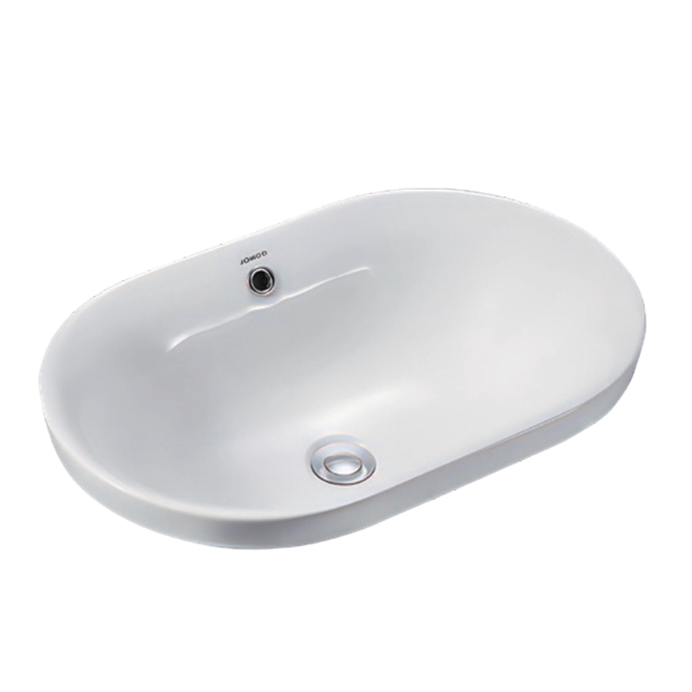 Chậu rửa mặt lavabo dương vành JOMOO 12138-1/01Z-I011