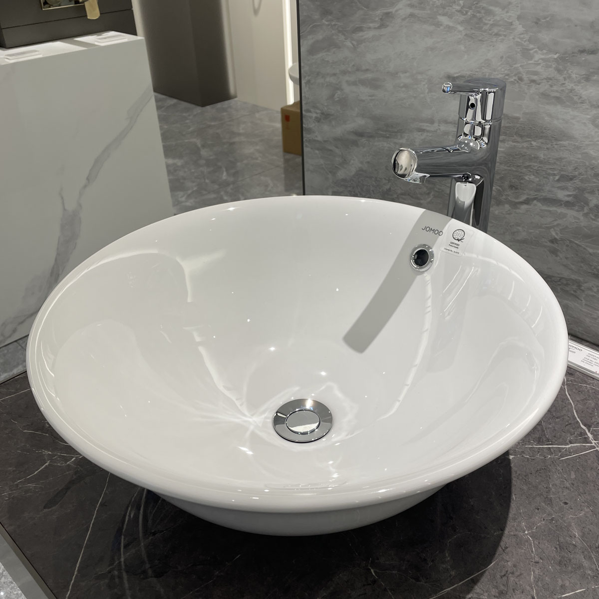 Chậu rửa mặt lavabo đặt bàn JOMOO 12703-1/01P-I011