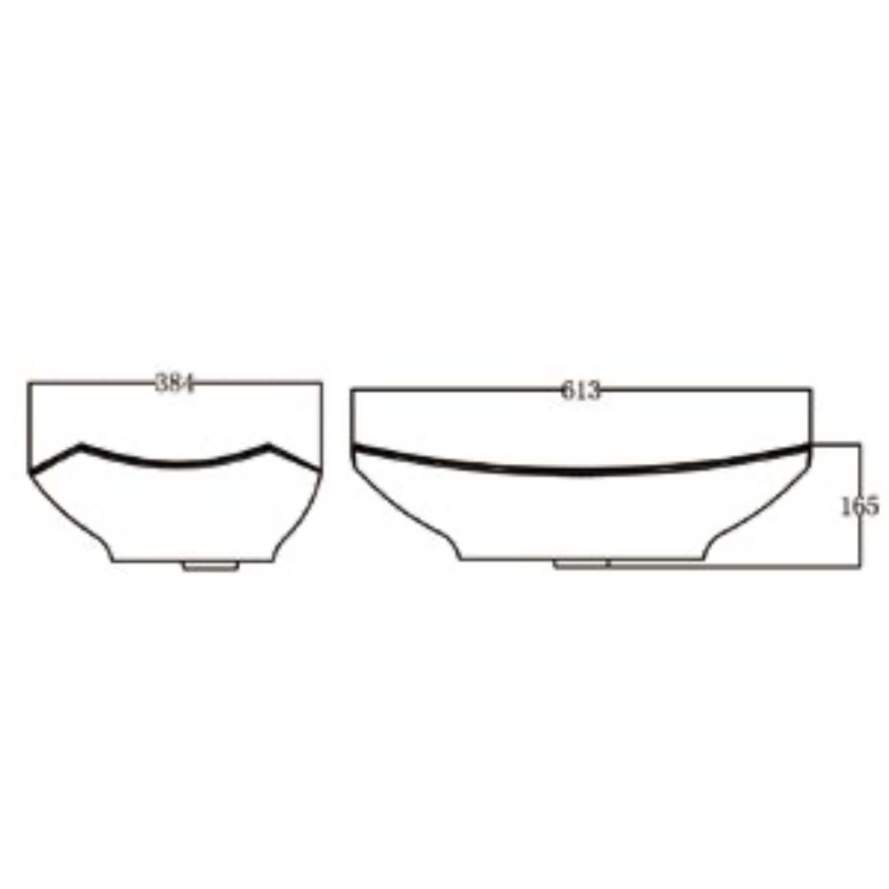Chậu rửa mặt lavabo đặt bàn JOMOO 12724-1/01K-I011