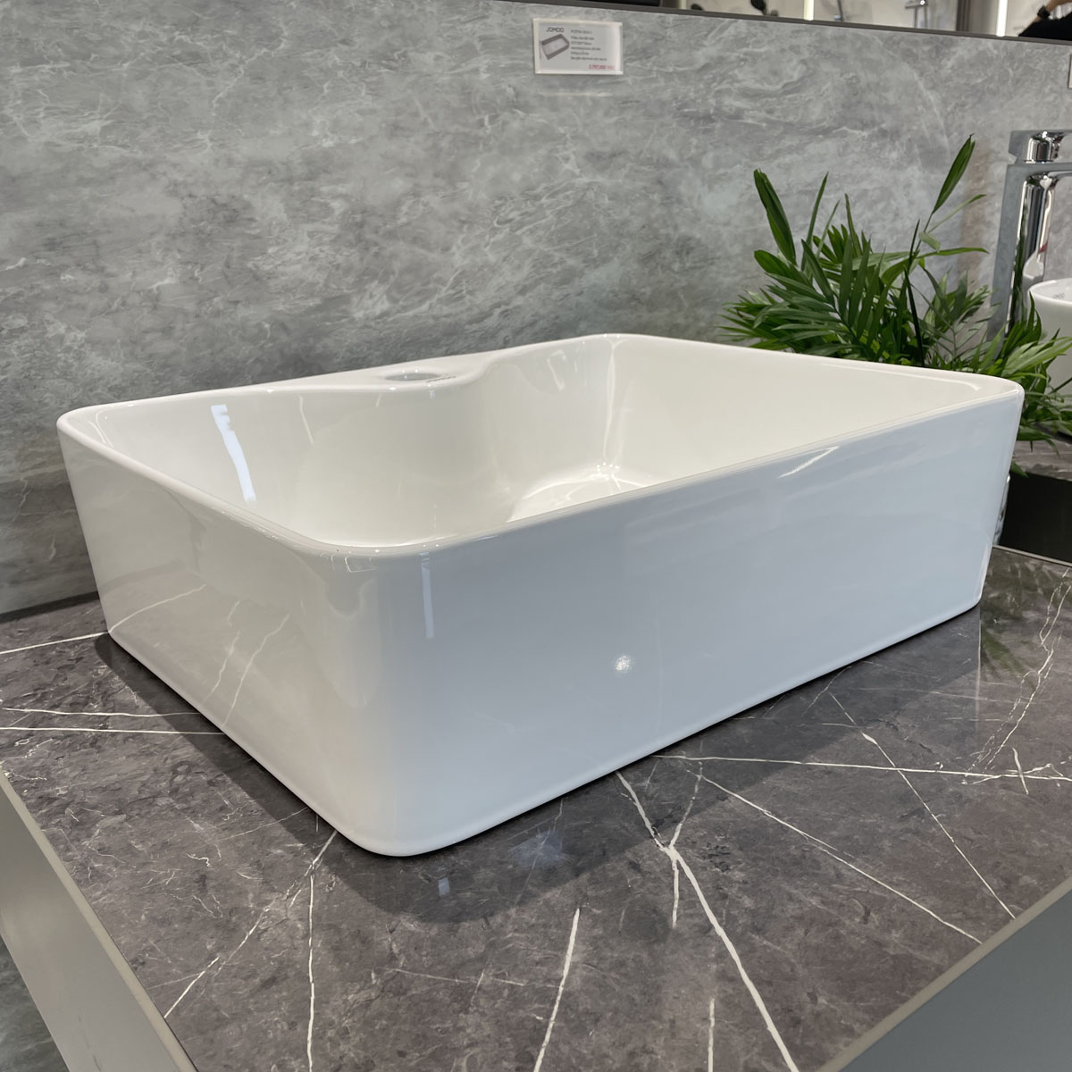 Chậu rửa mặt lavabo đặt bàn JOMOO 12812-1/11P-I011