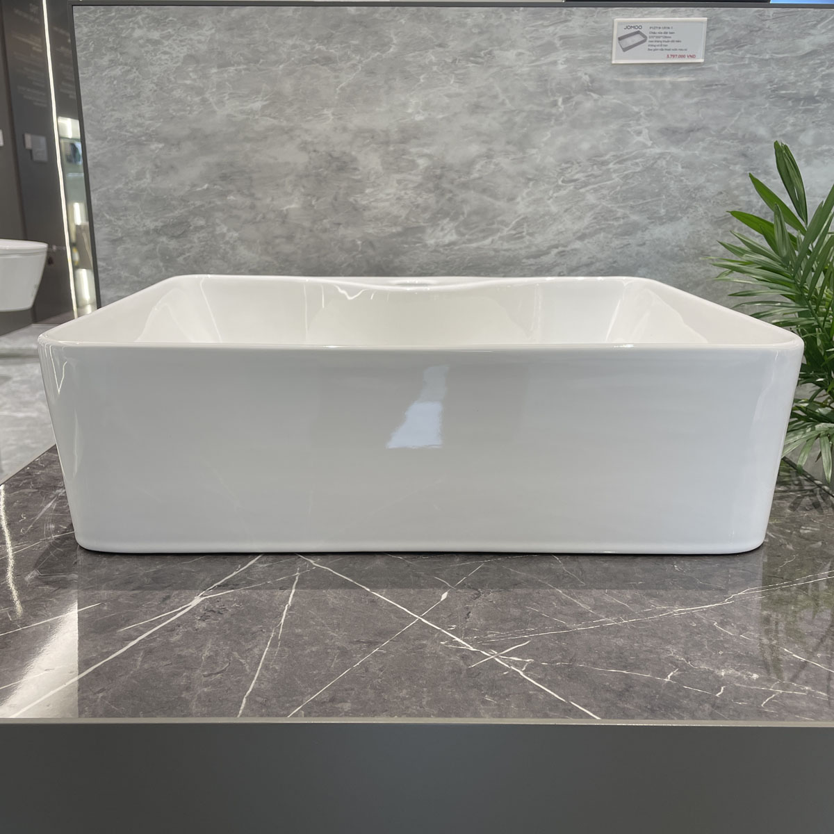 Chậu rửa mặt lavabo đặt bàn JOMOO 12812-1/11P-I011