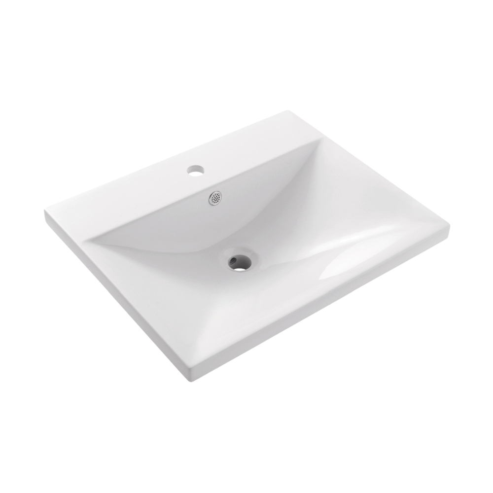 Chậu rửa mặt lavabo dương vành JOMOO 12409-1/11Z-I011