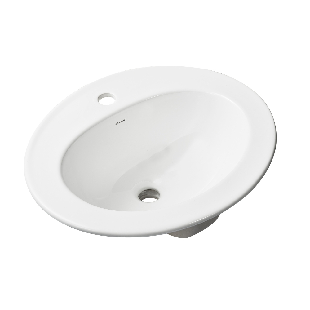 Chậu rửa mặt lavabo dương vành JOMOO 12497-1/11Z-I011