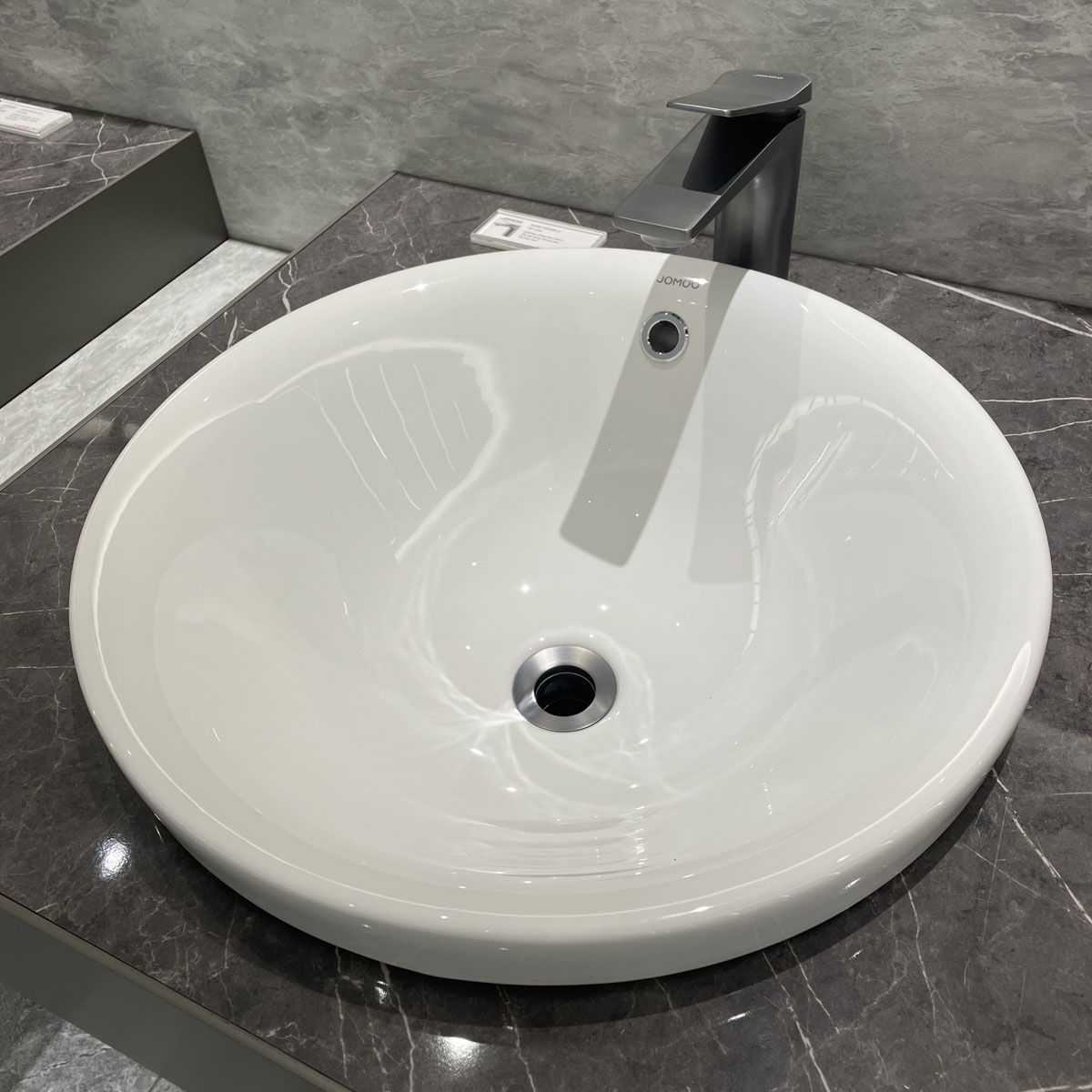 Chậu rửa mặt lavabo dương vành JOMOO 12681-1/01Z-I011