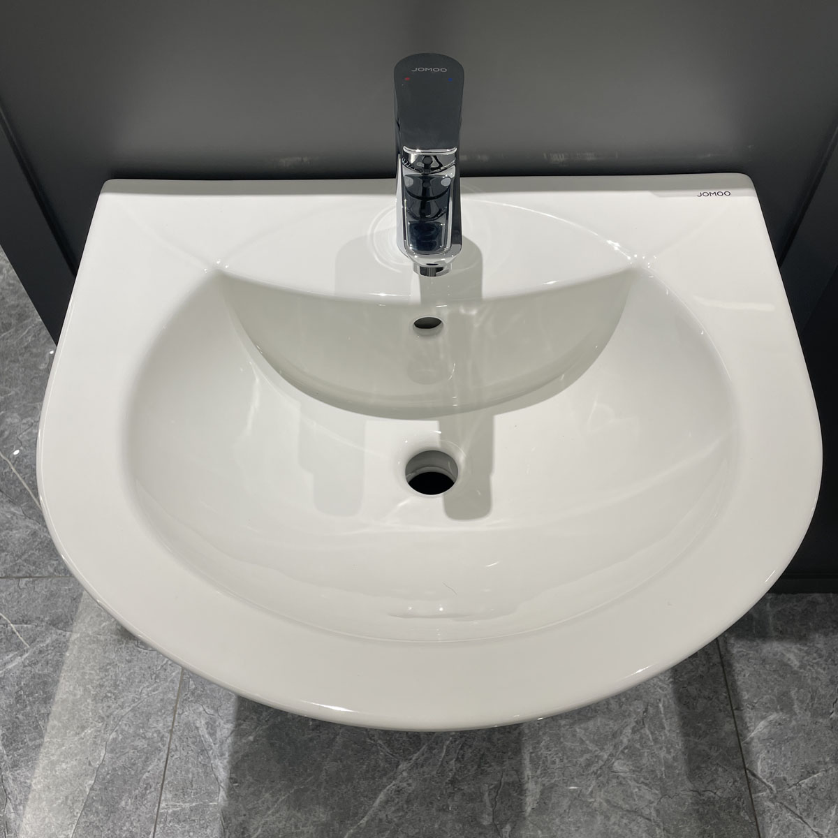 Chậu rửa mặt lavabo treo tường JOMOO 12162-1/11P-I011