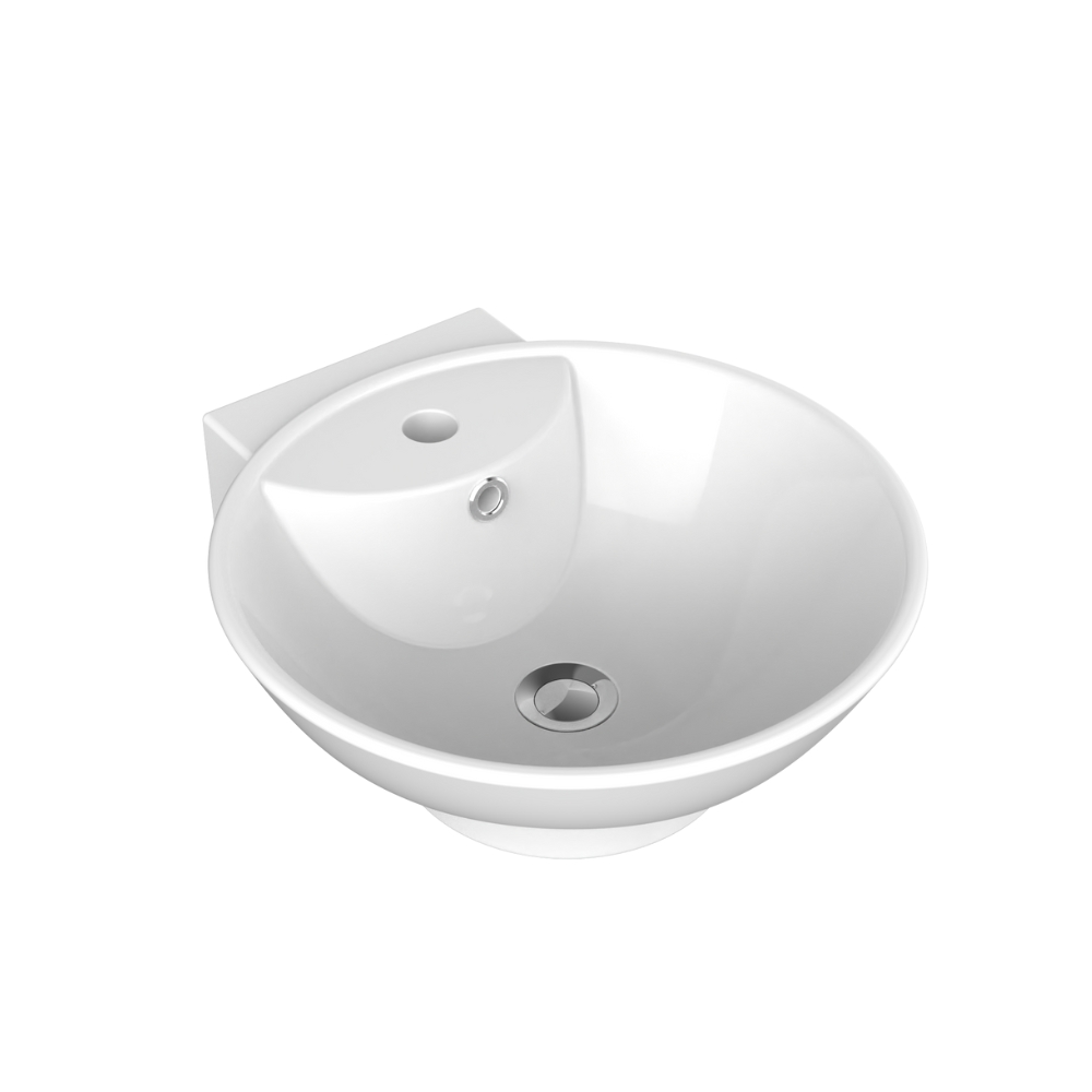 Chậu rửa mặt lavabo treo tường JOMOO 12805-1/11P-I011