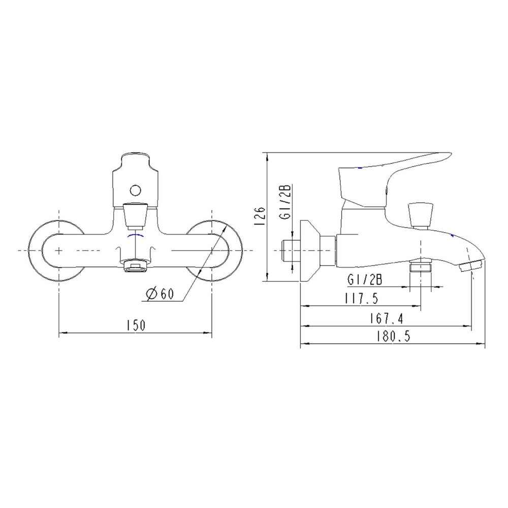 Củ sen tắm nóng lạnh JOMOO 35128-147/1C-1