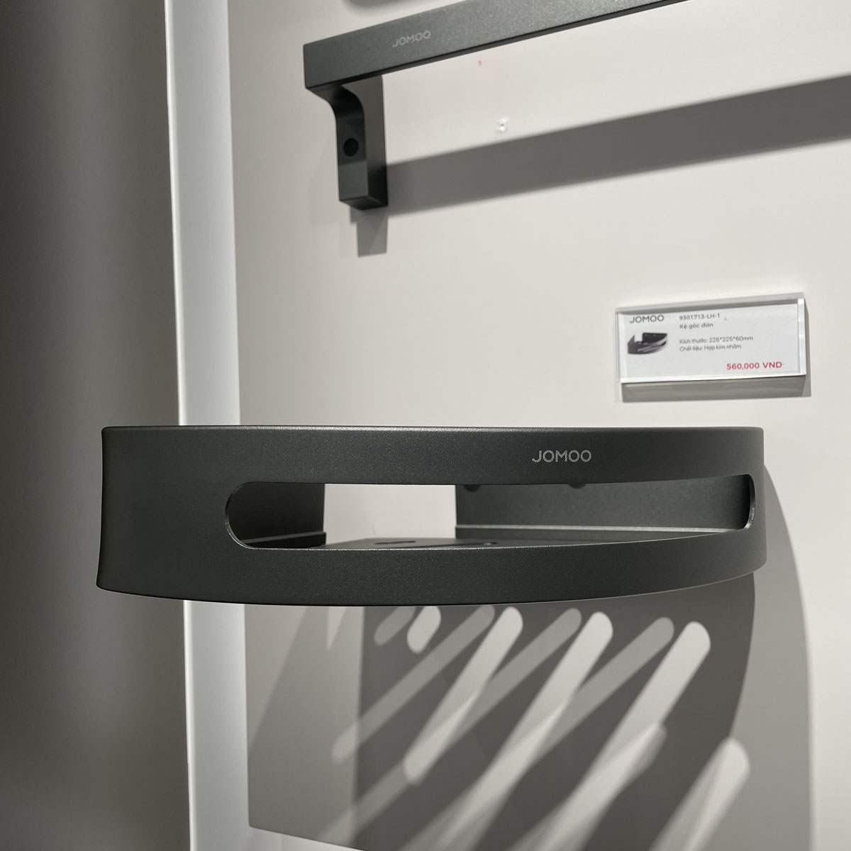 Kệ góc đựng xà phòng nhôm JOMOO 9301713-LH-1