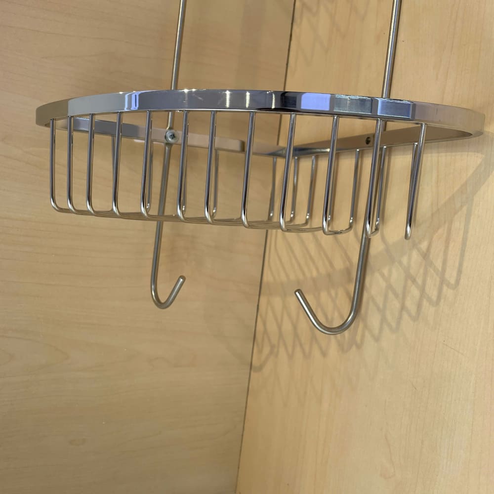 Kệ góc 2 tầng đựng xà phòng thép không gỉ 304 JOMOO 937011-1D-1