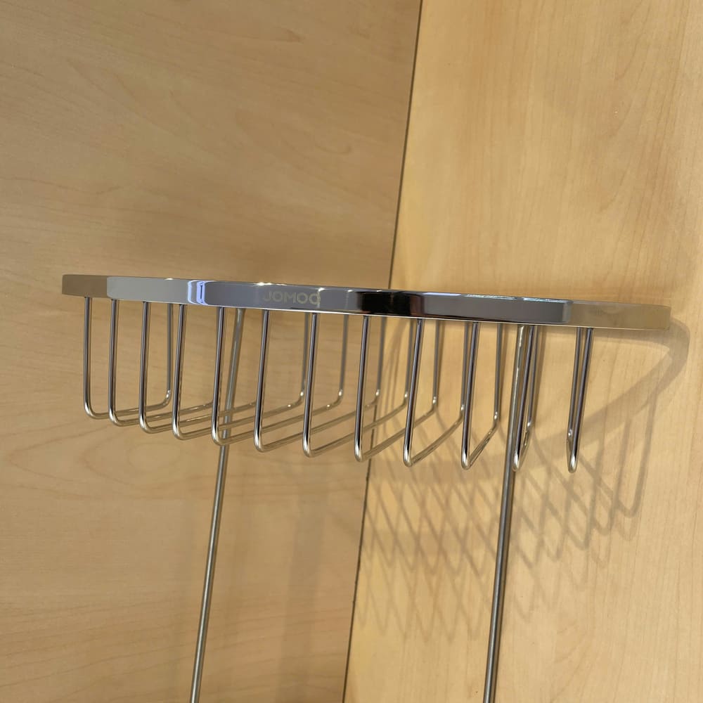 Kệ góc 2 tầng đựng xà phòng thép không gỉ 304 JOMOO 937011-1D-1