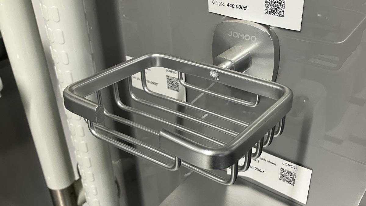 Kệ đựng xà phòng nhôm JOMOO 939805-7Z-I011