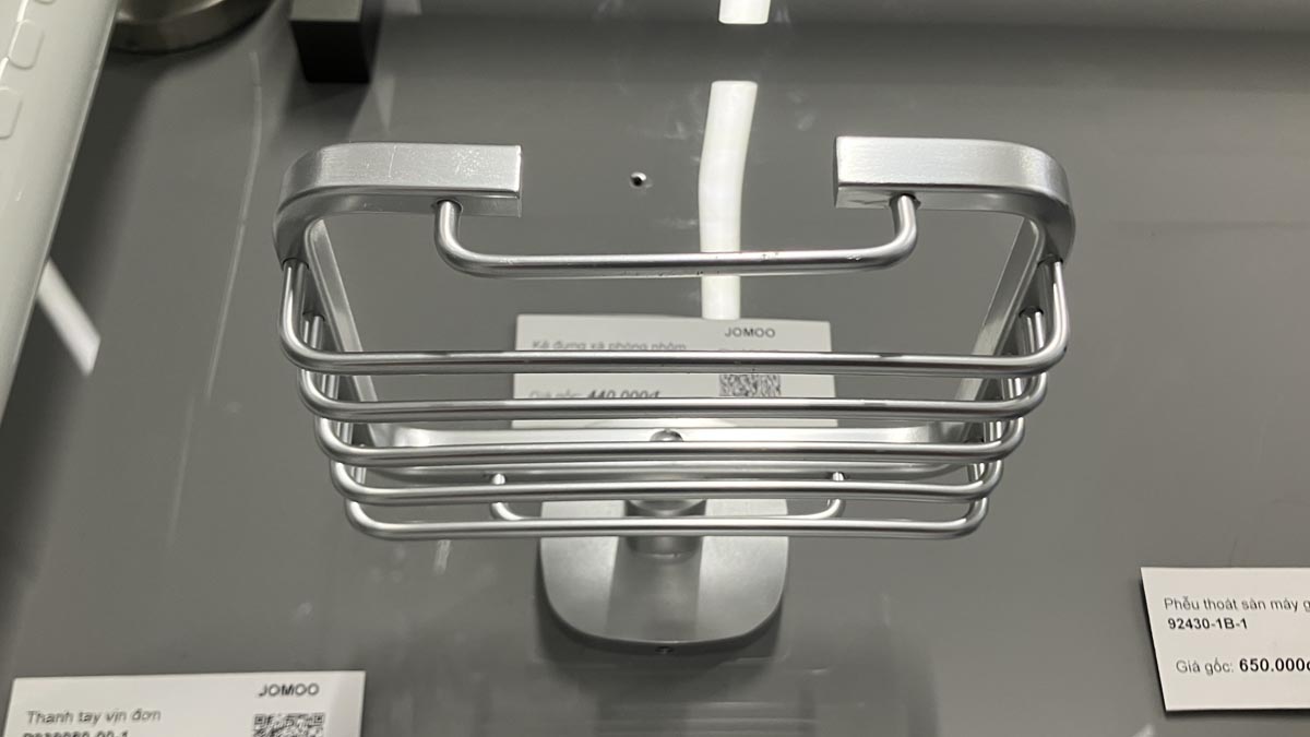 Kệ đựng xà phòng nhôm JOMOO 939805-7Z-I011