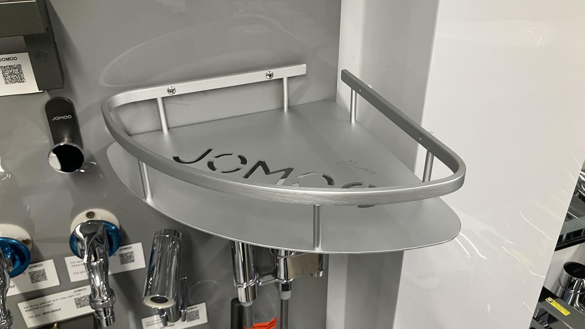 Kệ góc đựng xà phòng nhôm JOMOO P937117-7Z-1