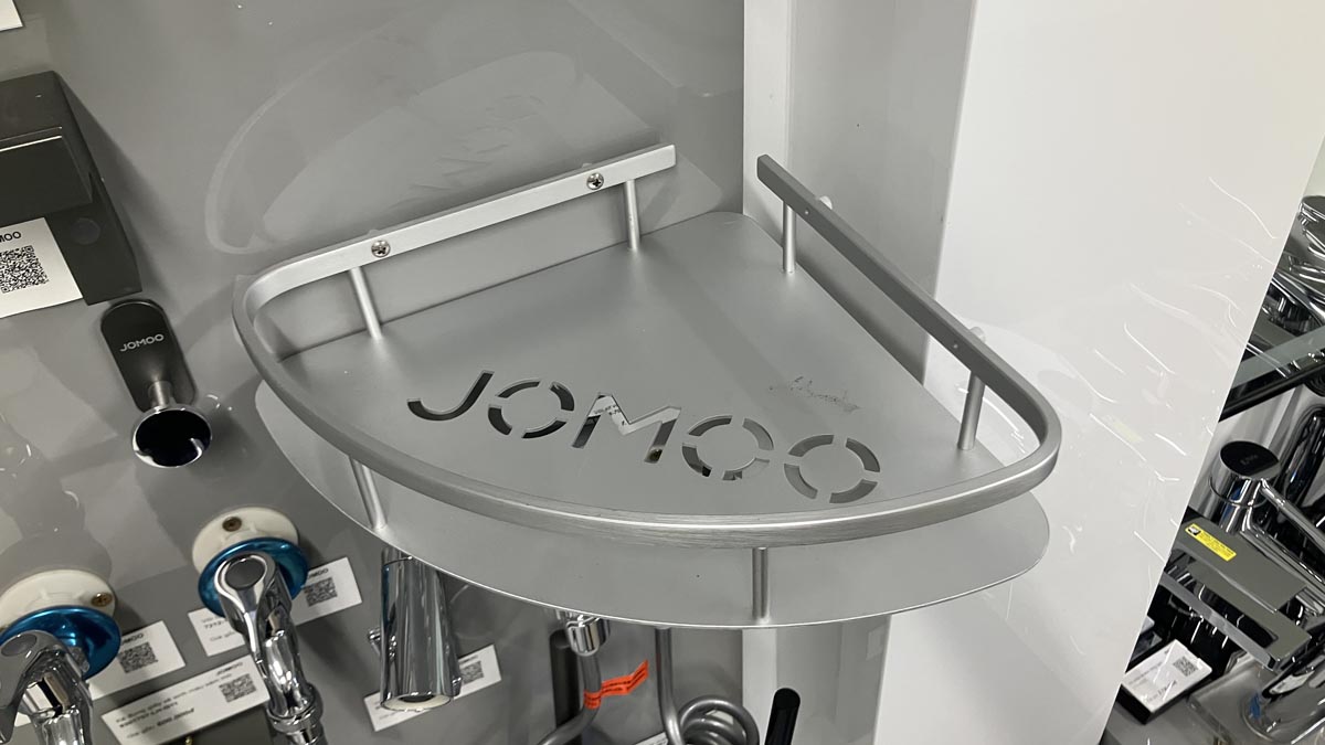 Kệ góc đựng xà phòng nhôm JOMOO P937117-7Z-1