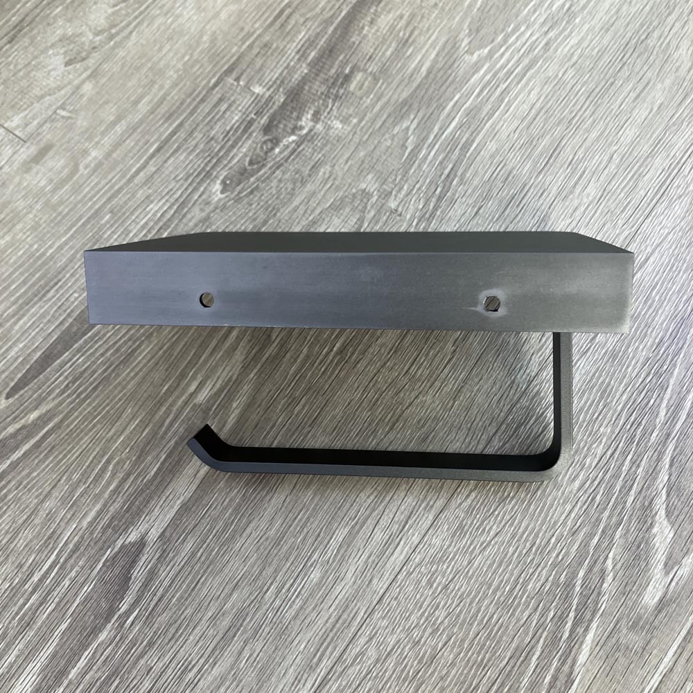 Kệ đựng giấy vệ sinh nhôm màu xám mờ JOMOO 9301707-LH-I011