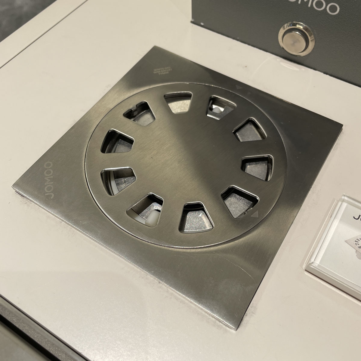 Phễu thoát sàn 12x12cm ngăn mùi JOMOO 92161-7B-I021