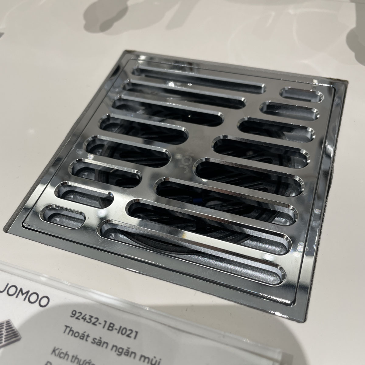 Phễu thoát sàn 10x10cm JOMOO 92432-1B-I021