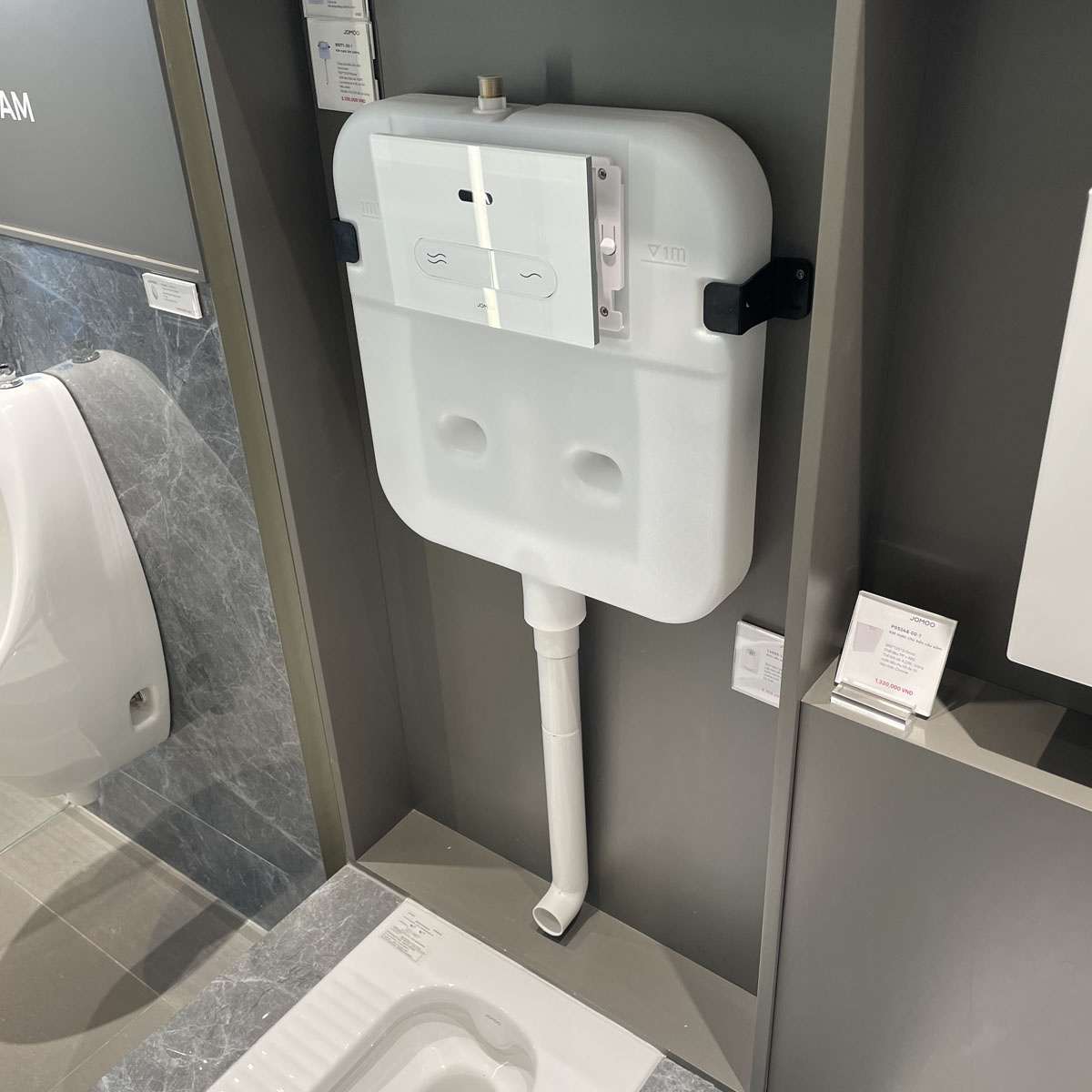 Két nước âm tường JOMOO 95071-00-1