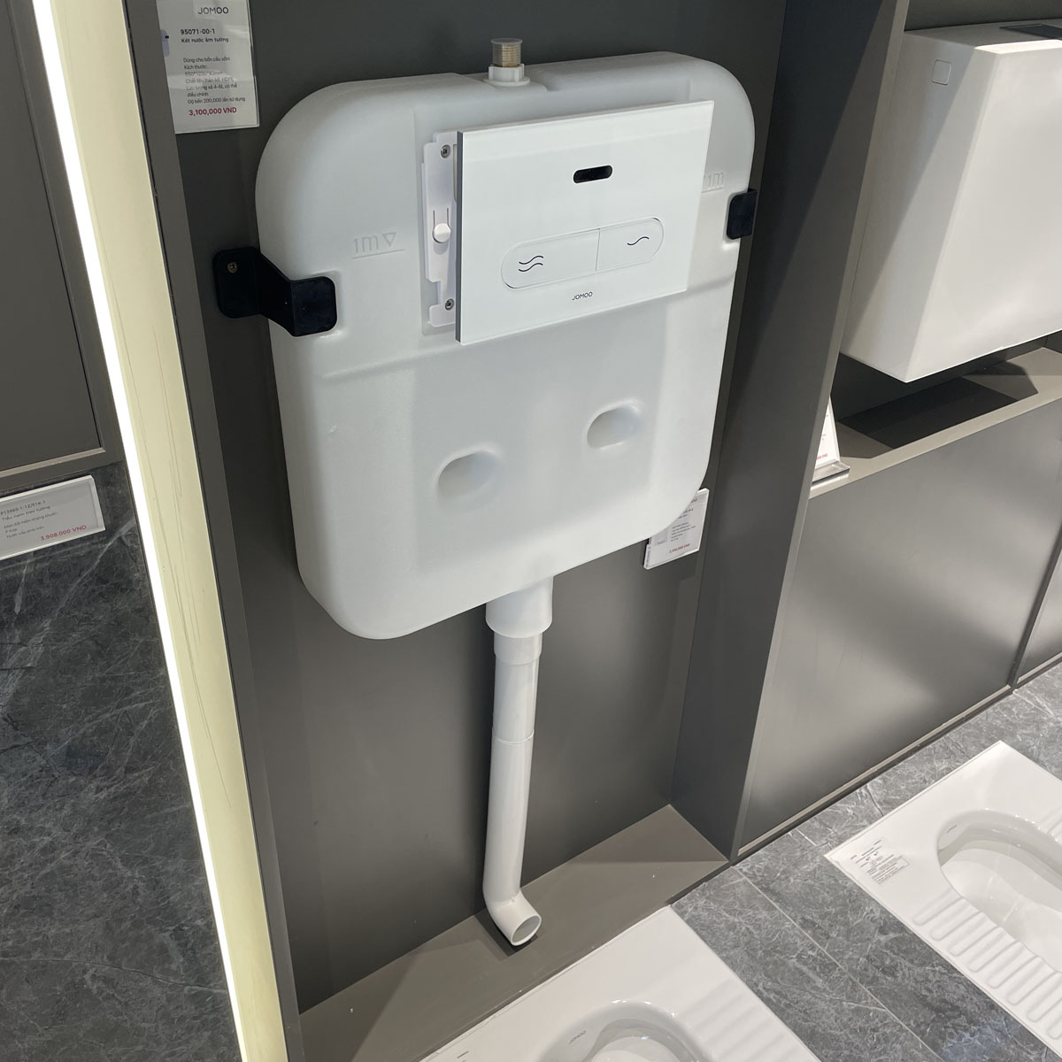 Két nước âm tường JOMOO 95071-00-1