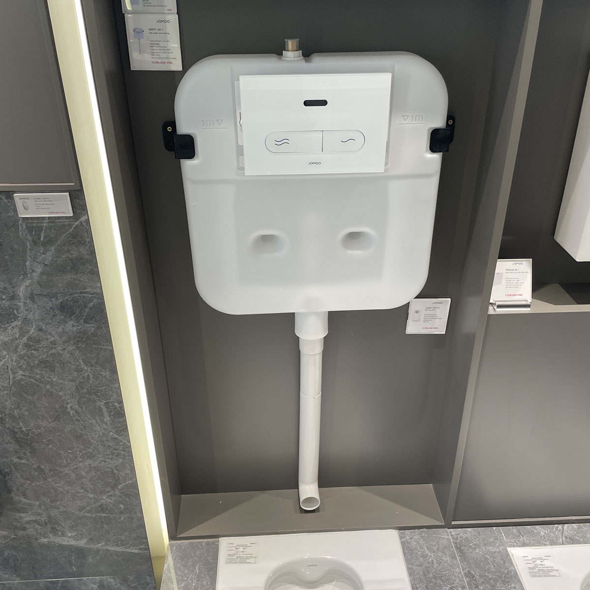 Két nước âm tường JOMOO 95071-00-1