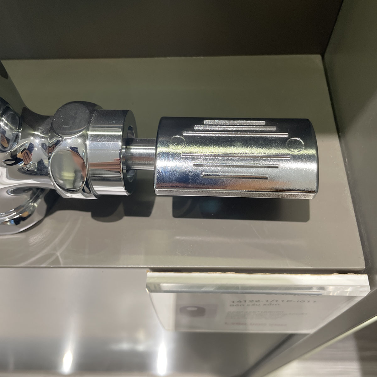 Van xả bồn cầu bằng chân JOMOO P8405-003/1B-1