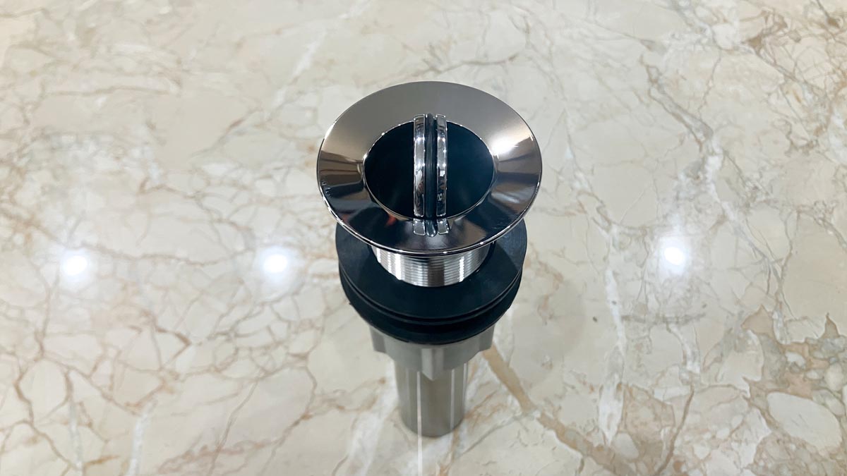 Bộ xả lật lavabo 18cm (không xả tràn) JOMOO 91168-1B-1