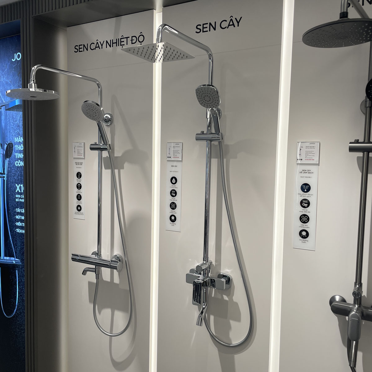 Sen cây tắm đứng nóng lạnh JOMOO 36437-477/1B-I011