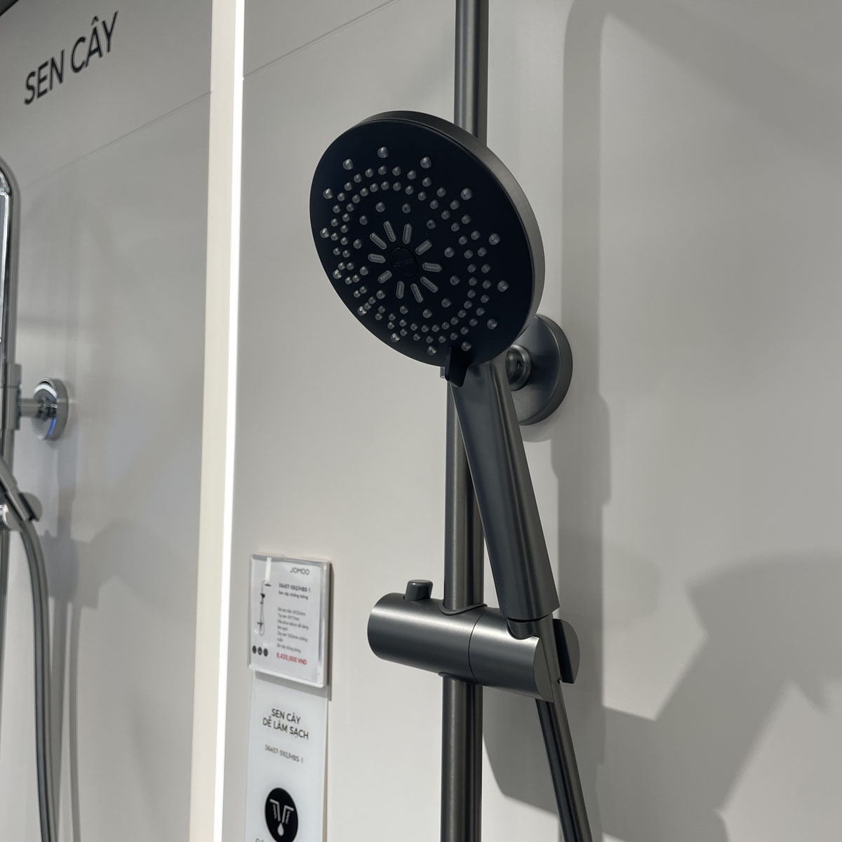 Sen cây tắm đứng nóng lạnh xám ghi JOMOO 36457-592/HBS-1